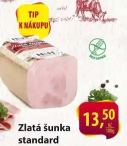 Řeznictví H&H Zlatá šunka standard nabídka