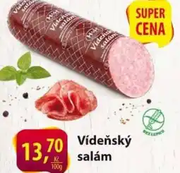 Řeznictví H&H Vídeňský salám nabídka