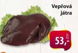 Řeznictví H&H Vepřová játra nabídka