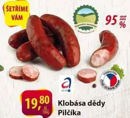 Řeznictví H&H Klobása dědy Pilčíka nabídka