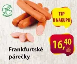 Řeznictví H&H Frankfurtské párečky nabídka