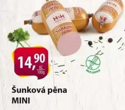 Řeznictví H&H Šunková pěna mini nabídka