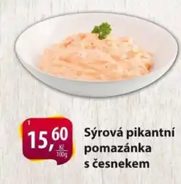 Řeznictví H&H Sýrová pikantní pomazánka s česnekem nabídka