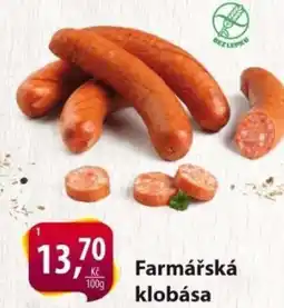 Řeznictví H&H Farmářská klobása nabídka