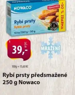 Řeznictví H&H Rybí prsty předsmažené Nowaco nabídka