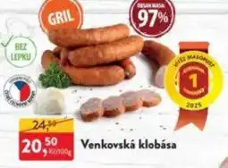 MP Krásno Venkovská klobása nabídka