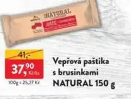 MP Krásno Vepřová paštika s brusinkami NATURAL nabídka
