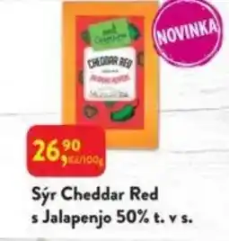 MP Krásno Sýr Cheddar Red s Jalapenjo 50% t. vs. nabídka
