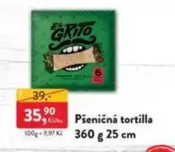MP Krásno Pšeničná tortilla nabídka