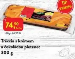 MP Krásno Treccia s krémem a čokoládou pletenec nabídka