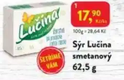 MP Krásno Sýr Lučina smetanový nabídka