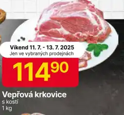 Hruška Vepřová krkovice s kostí nabídka