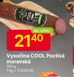 Hruška Vysočina cool poctivá moravská nabídka