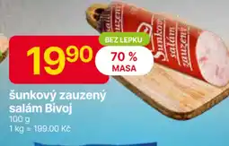 Hruška Šunkový zauzený salám bivoj nabídka