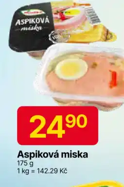 Hruška Aspiková miska nabídka