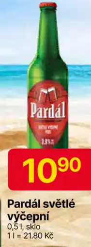 Hruška Pardál světlé výčepní nabídka