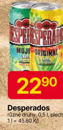 Hruška Desperados nabídka
