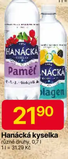 Hruška Hanácká kyselka nabídka