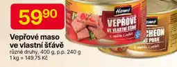 Hruška Hame Vepřové maso ve vlastní šťávě nabídka