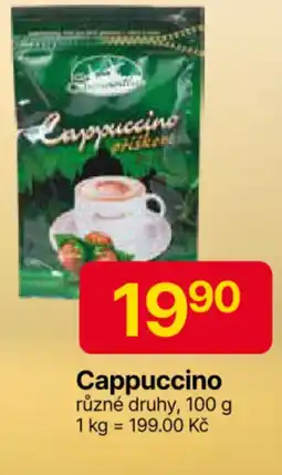 Hruška Cappuccino nabídka