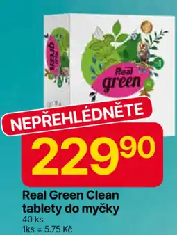 Hruška Real Green Clean tablety do myčky nabídka