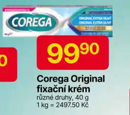 Hruška Corega Original fixační krém nabídka