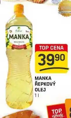 Flop MANKA ŘEPKOVÝ OLEJ 1l nabídka