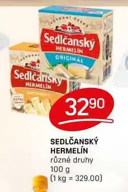 Flop SEDLČANSKÝ HERMELÍN různé druhy 100g nabídka