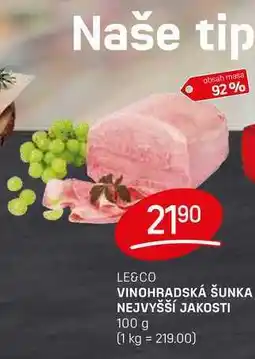 Flop VINOHRADSKÁ ŠUNKA NEJVYŠŠÍ JAKOSTI 100g nabídka