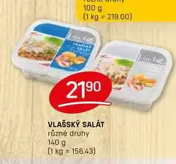 Flop VLAŠSKÝ SALÁT různé druhy 140 g nabídka