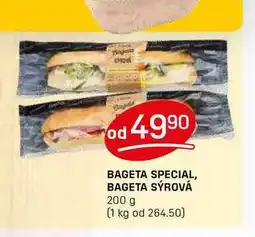 Flop BAGETA SPECIAL, BAGETA SÝROVÁ 200 g nabídka