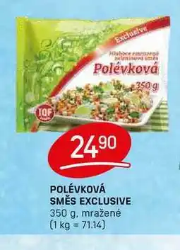 Flop POLÉVKOVÁ SMĚS EXCLUSIVE 350 g, mražené nabídka