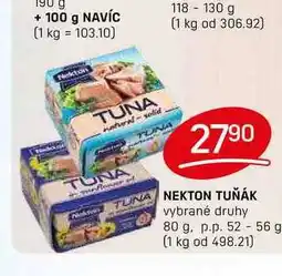 Flop NEKTON TUŇÁK vybrané druhy 80 g. p.p. 52 56 g nabídka