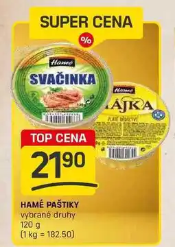 Flop HAMÉ PAŠTIKY vybrané druhy 120 g nabídka