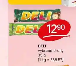 Flop DELI vybrané druhy 35 g nabídka