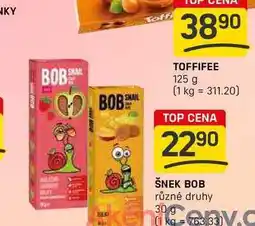 Flop ŠNEK BOB různé druhy 30 g nabídka