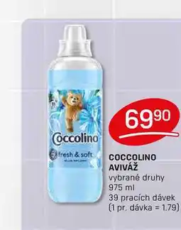 Flop COCCOLINO AVIVÁŽ vybrané druhy 975 ml 39 pracích dávek nabídka