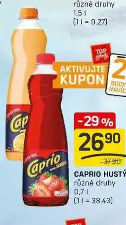 Flop CAPRIO HUSTÝ různé druhy 0,7l nabídka