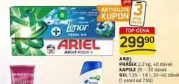 Flop ARIEL PRÁŠEK 2,2 kg, 40 dávek nabídka