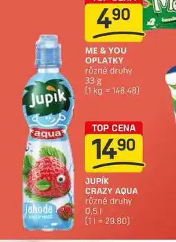 Flop JUPÍK CRAZY AQUA různé druhy jahoda 0,5l nabídka