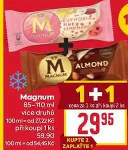 Billa M M MAGNUM Magnum 85-110 ml více druhů 100 ml nabídka