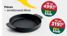 Billa Pánev - smaltovaná litina nabídka