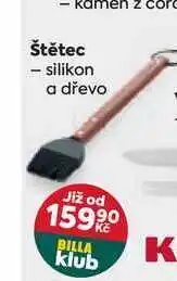 Billa Štětec - silikon a dřevo nabídka