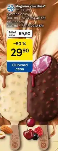Tesco Magnum Zmrzlina, 85-110 ml nabídka