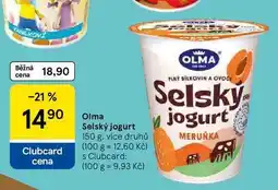 Tesco Olma Selský jogurt, 150 g, více druhů nabídka