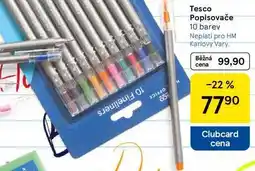 Tesco Tesco Popisovače, 10 barev nabídka