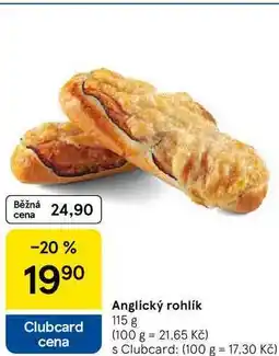 Tesco Anglický rohlík, 115 g nabídka