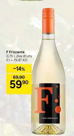 Tesco F Frizzante, 0.75 l, dva druhy nabídka
