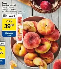 Tesco Tesco Broskve ploché, 500 g, balené nabídka