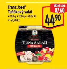 Albert Franz Josef Tuňákový salát 160 g nabídka